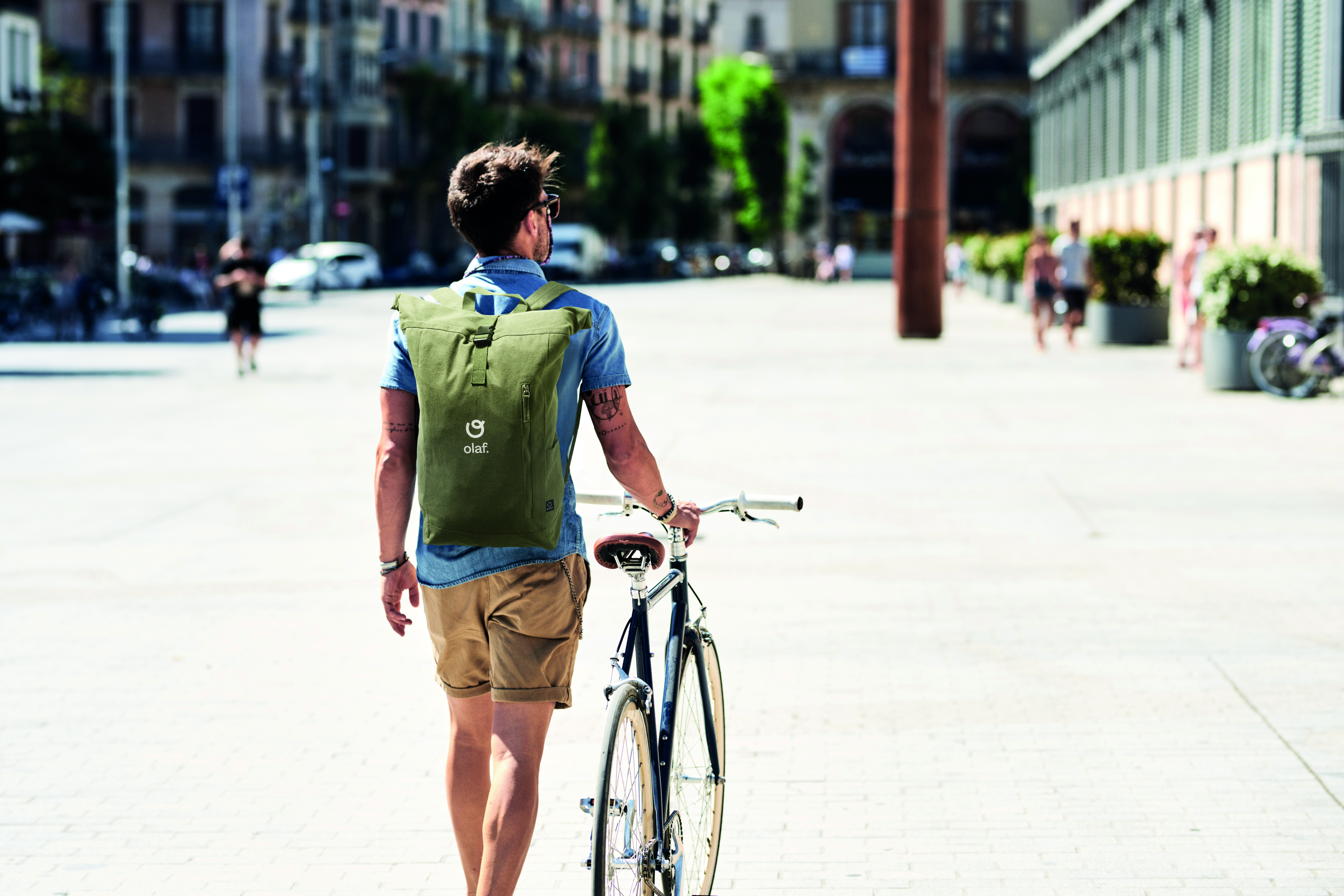 backpack kamet with logo