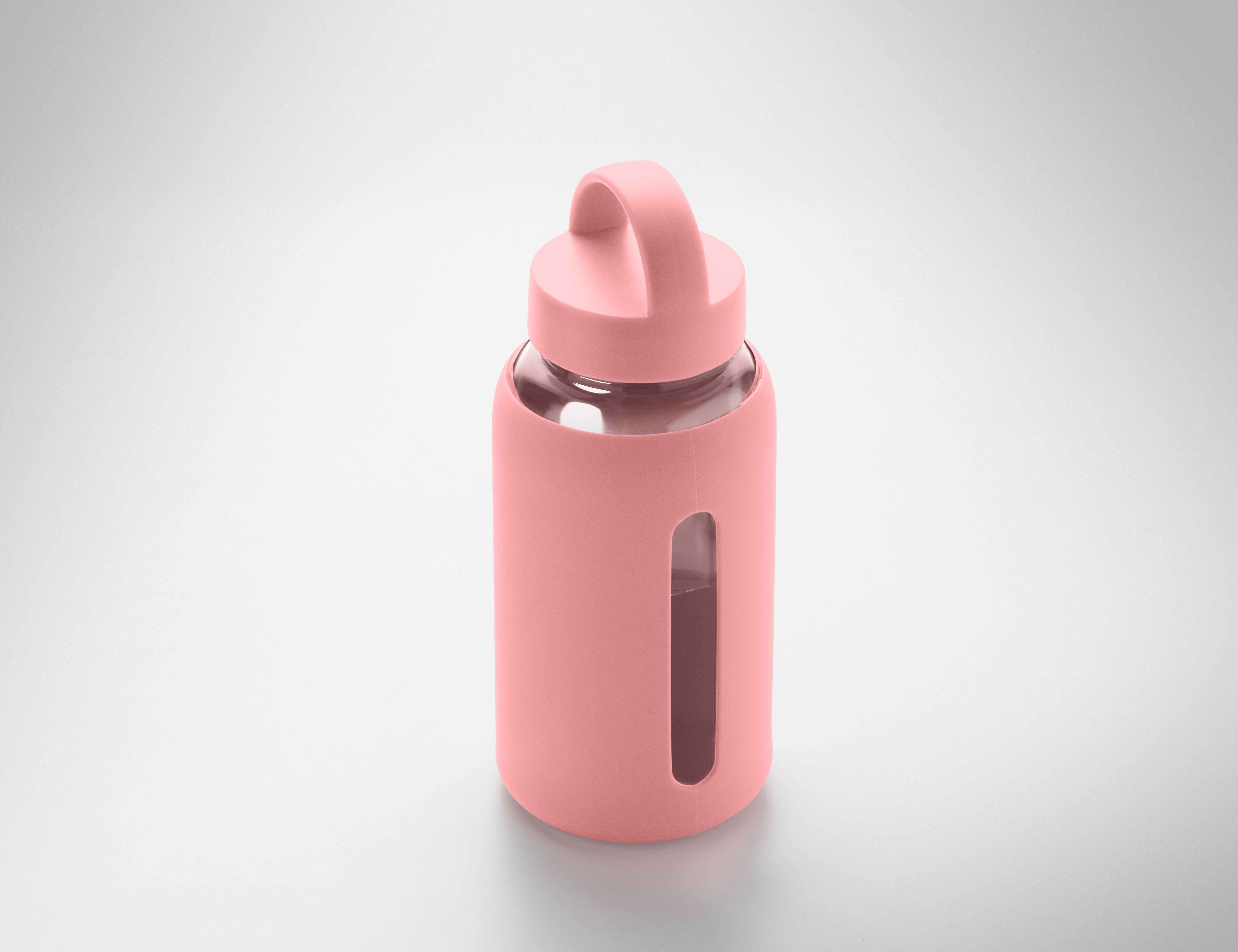 water bottle glass boris 600 ml with logo