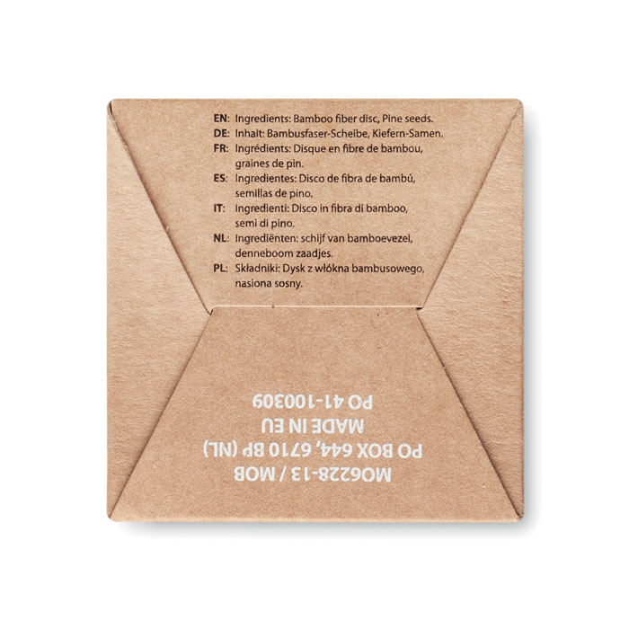 taimekasvatuskomplekt männipuu with logo