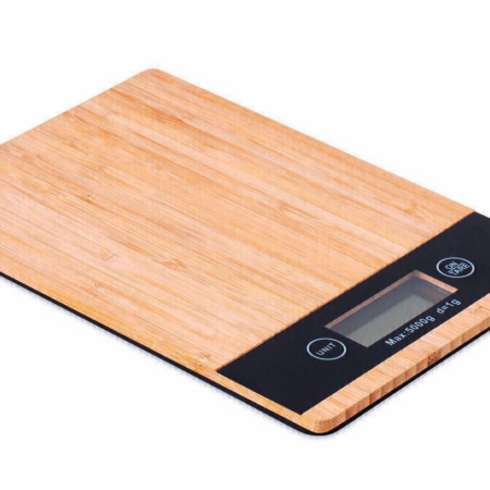 KITCHEN SCALE PRECISE BAMBOO