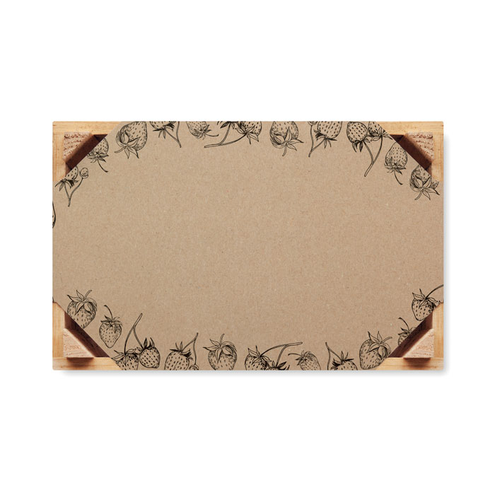 taimekasvatuskomplekt maasikas with logo