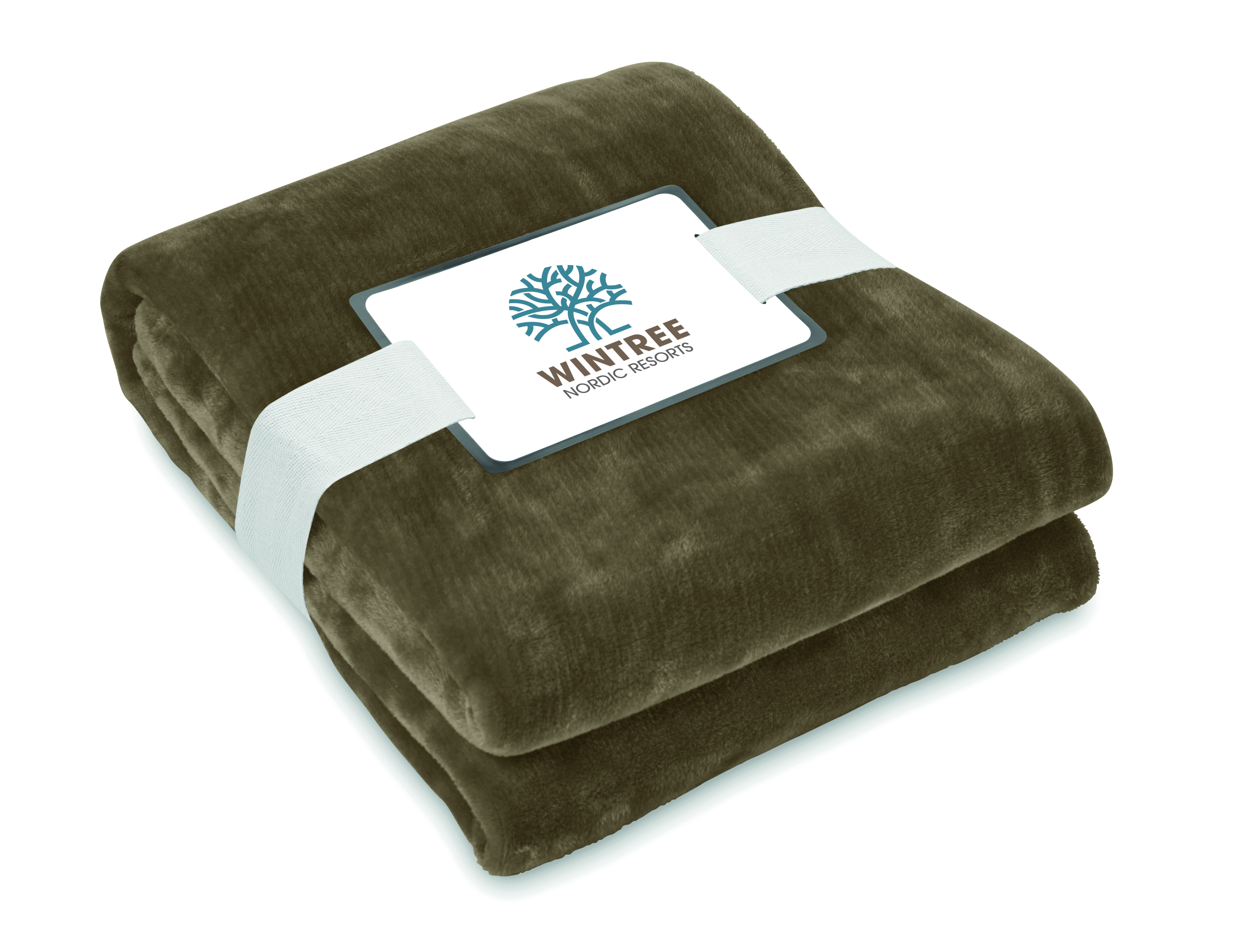 blanket logan 120 x 150 cm with logo