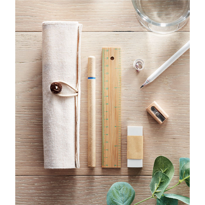 kirjutusvahendite komplekt ecoset with logo