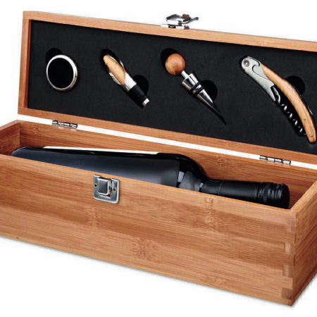 WINE BOX WITH ACCESSORIES TARDOR
