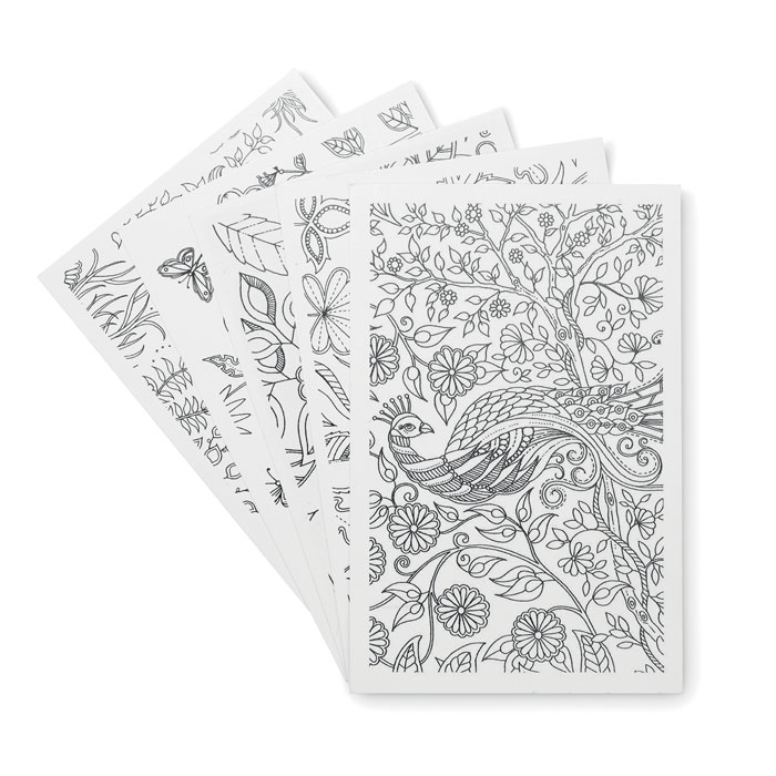 värvipliiatsite komplekt paint and relax 12 tk with logo