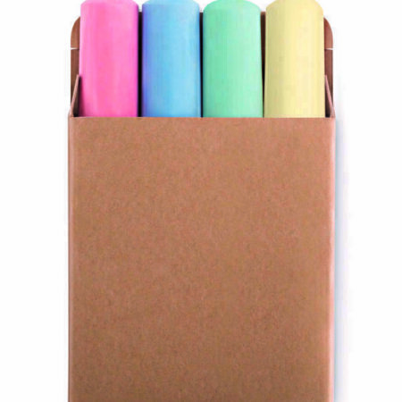 CHALK STICKS SET STREET 4 pcs
