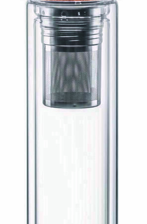 WATER BOTTLE GLASS BATUMI TEA 420 ml