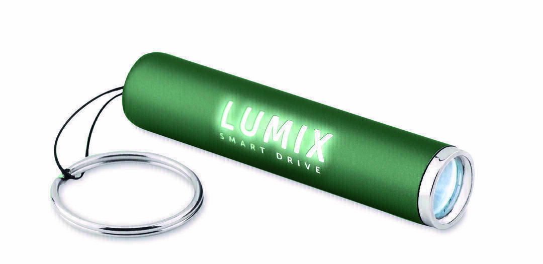 flashlight sanlight with logo