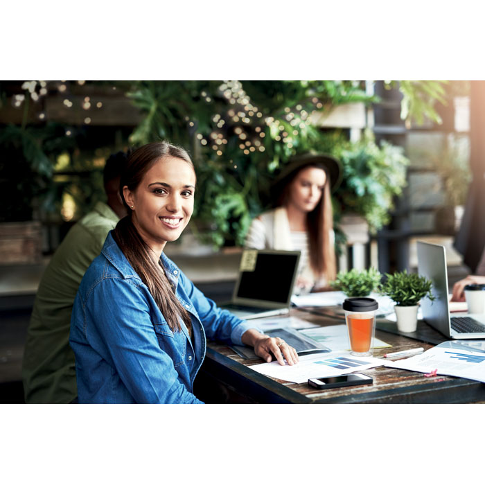 klaasist kruus bielo 350 ml with logo