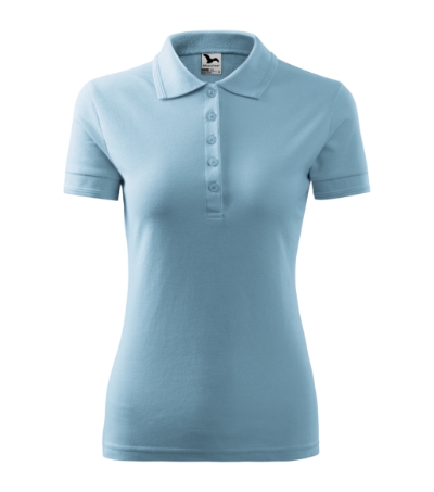 polo shirt pique women's with logo