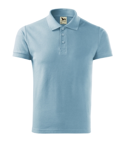 polo shirt cotton heavy men's with logo