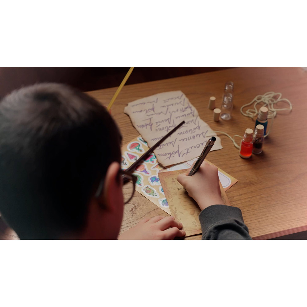 teaduskomplekt müstilised võlujoogid with logo