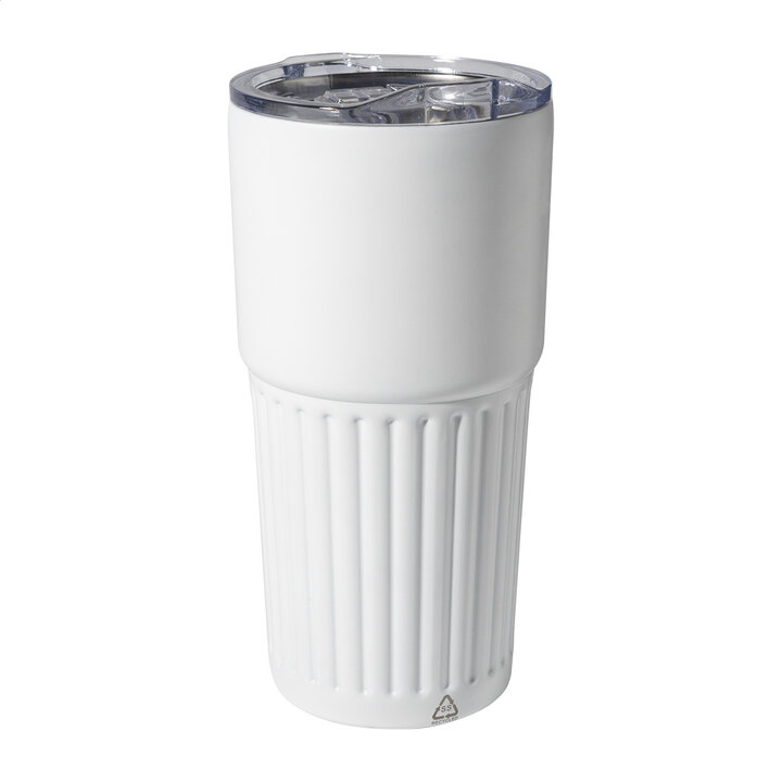 tumbler streaky tall 600 ml with logo