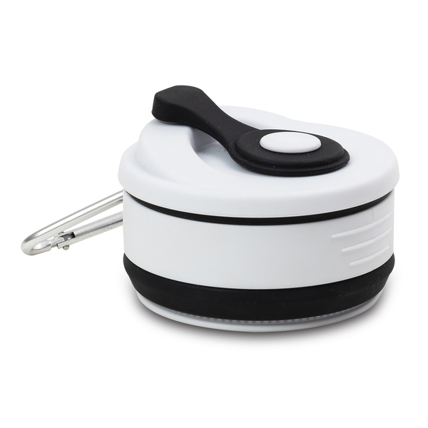 kohvitops silikoonist kokkuvolditav 350 ml with logo