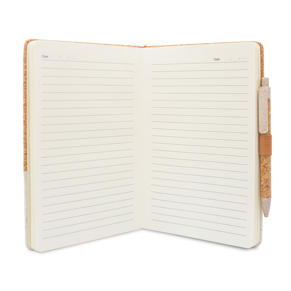 märkmik a5 pastapliiatsiga tossa with logo