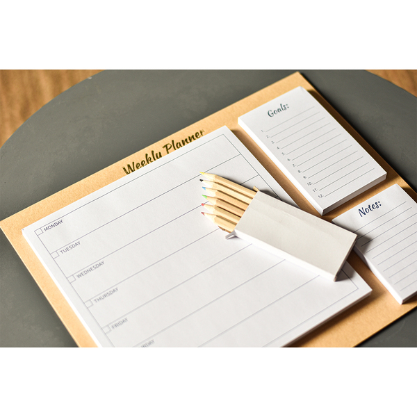 värvipliiatsite komplekt lühike 6 tk with logo