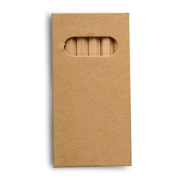 värvipliiatsite komplekt lühike 6 tk with logo