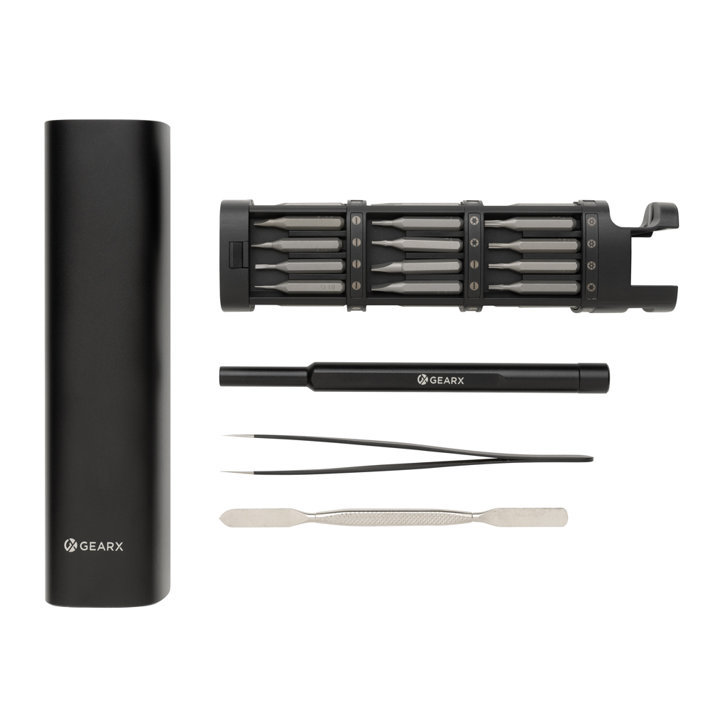 kruvikeerajate komplekt 46-osaline with logo