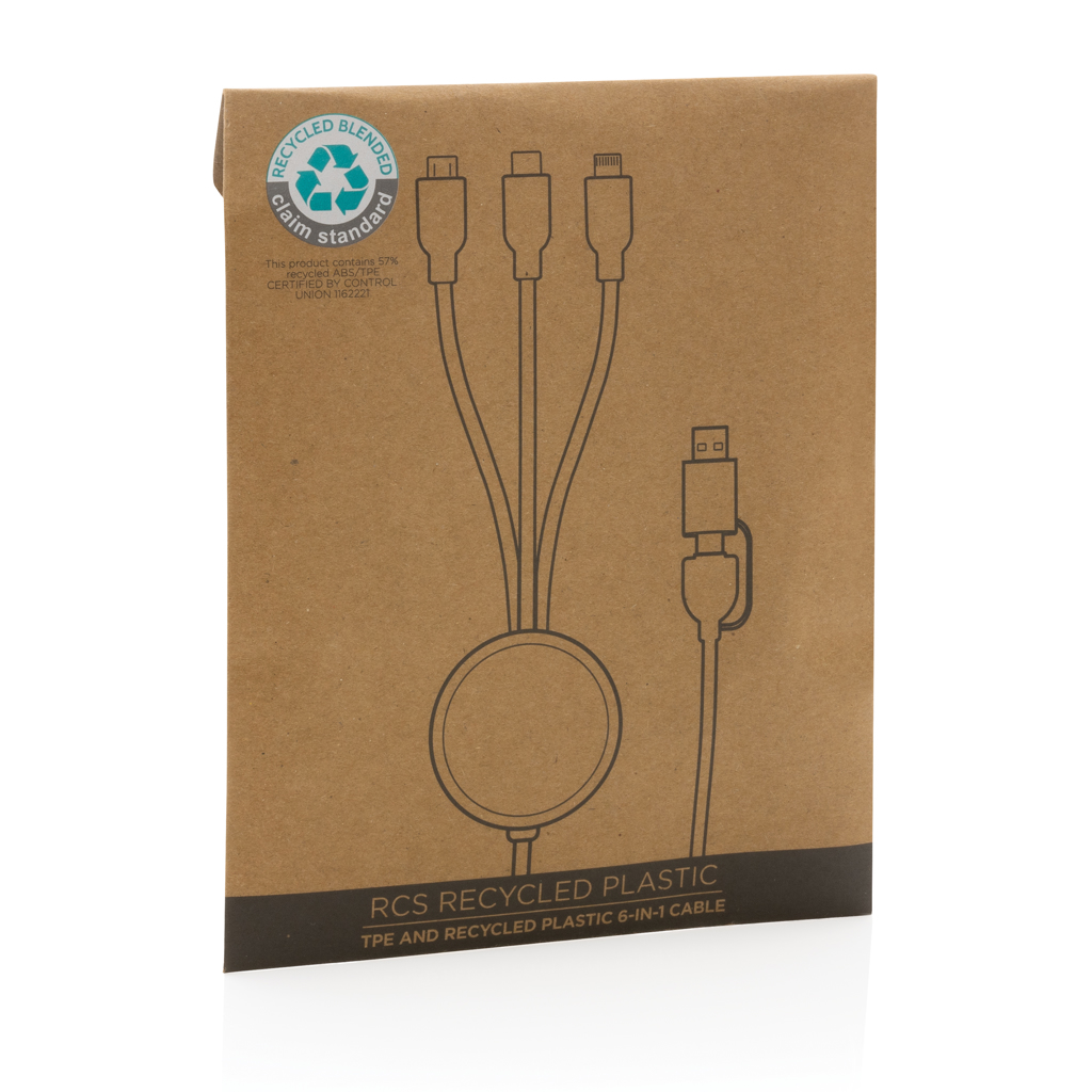 laadimiskaabel 6-in-1 tpe with logo