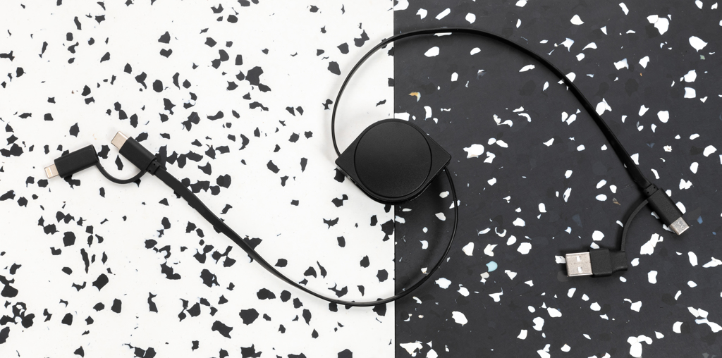 laadimiskaabel rullikuga 6-in-1 tpe with logo