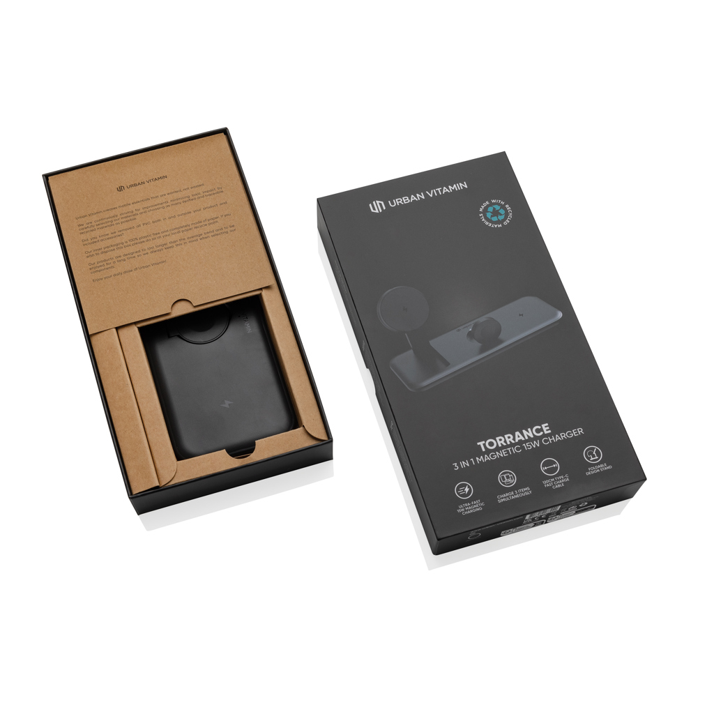 juhtmevaba laadija urban vitamin torrance 15 w with logo