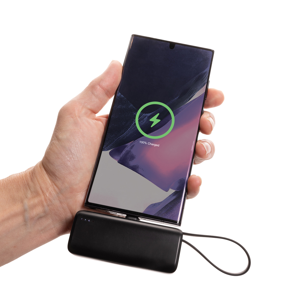 akupank 3000 mah powerlink usb c ühendusega 12 w with logo