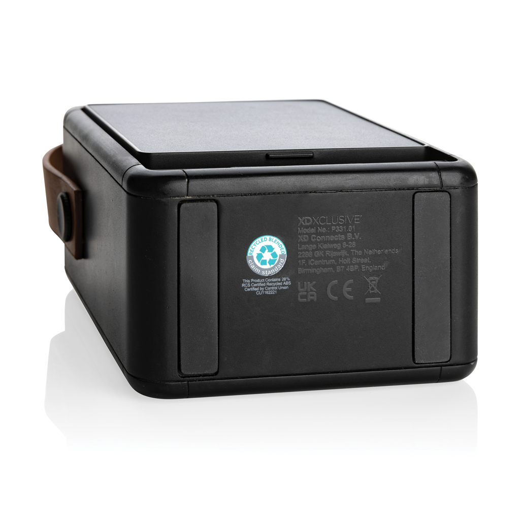 bluetooth kõlar skywave solar 12 w with logo