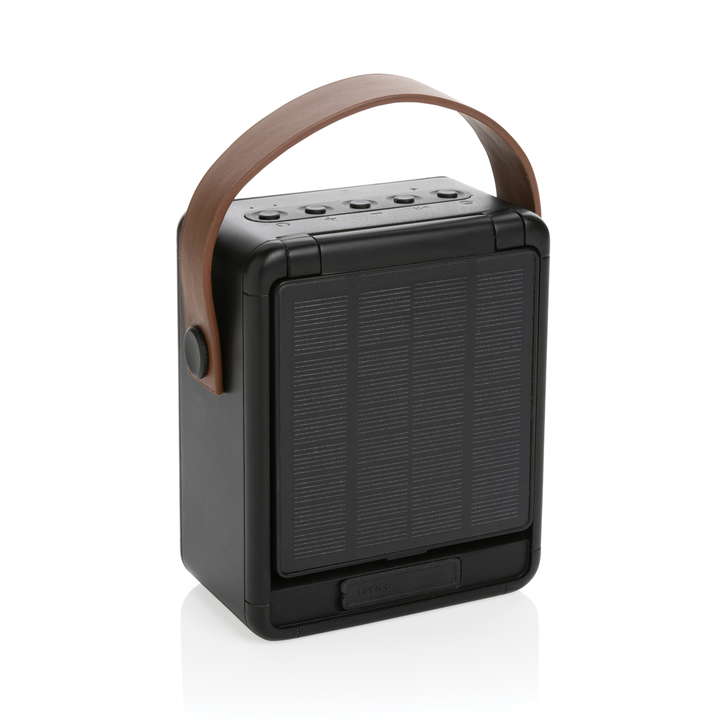 bluetooth kõlar skywave solar 12 w with logo