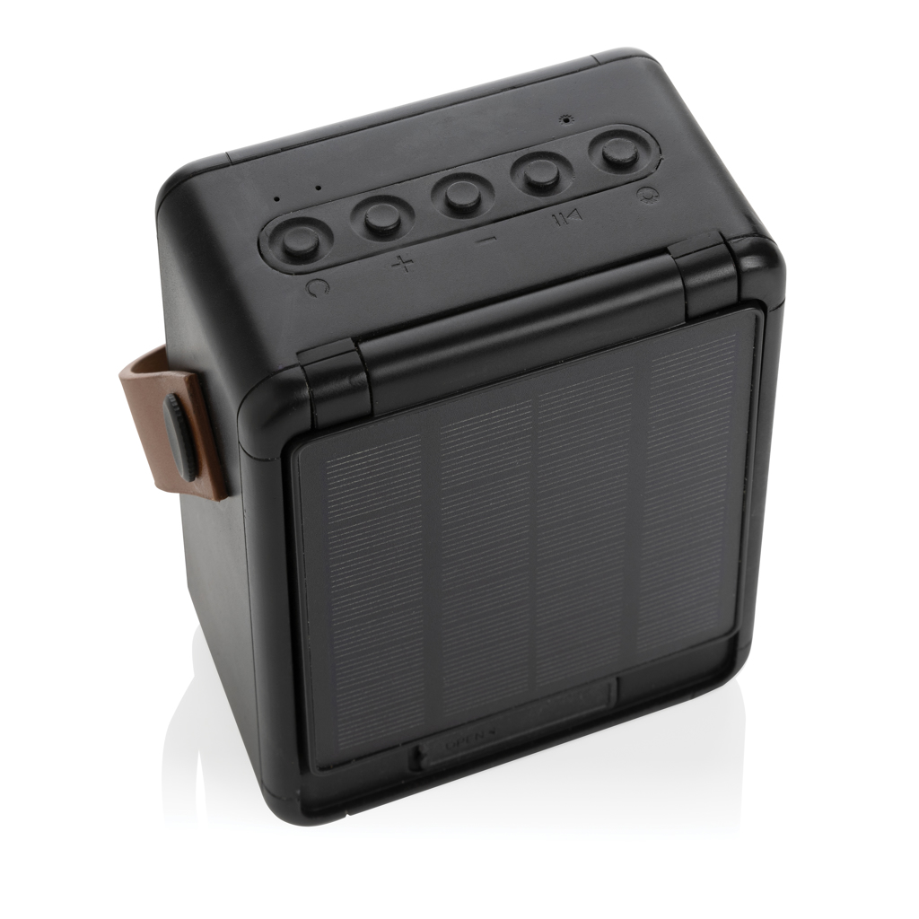 bluetooth kõlar skywave solar 12 w with logo
