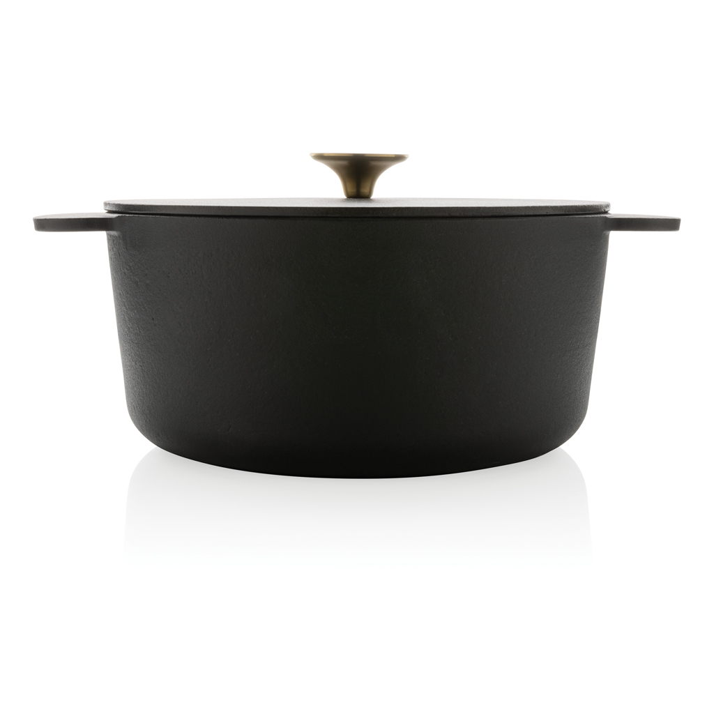 malmpott valatud malm 5.2 l with logo