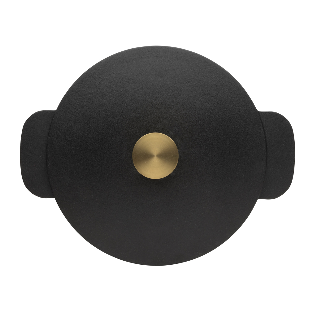 malmpott valatud malm 5.2 l with logo