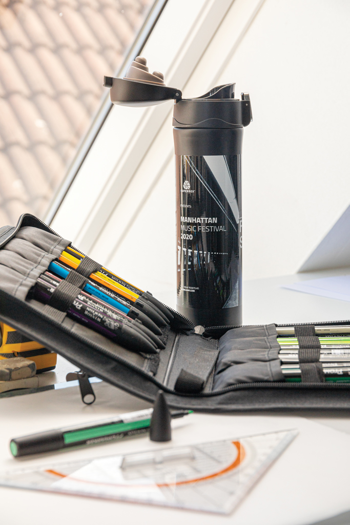 termos easy lock 450 ml with logo