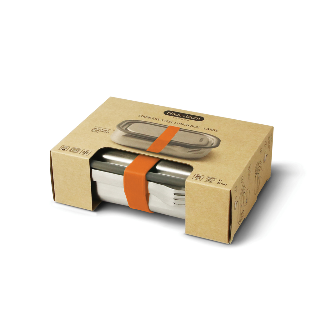 lõunasöögikarp black+blum 1 l with logo