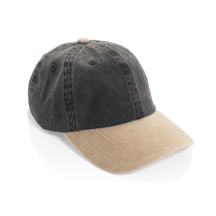 nokamüts 6 paneeliga beau aware washed two tone with logo