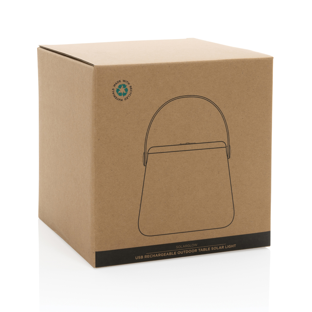 laualamp õue solarglow with logo