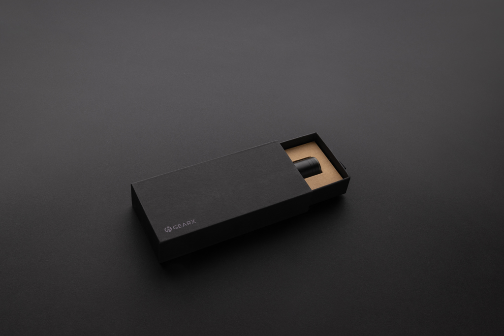 taskulamp 100 luumenit with logo