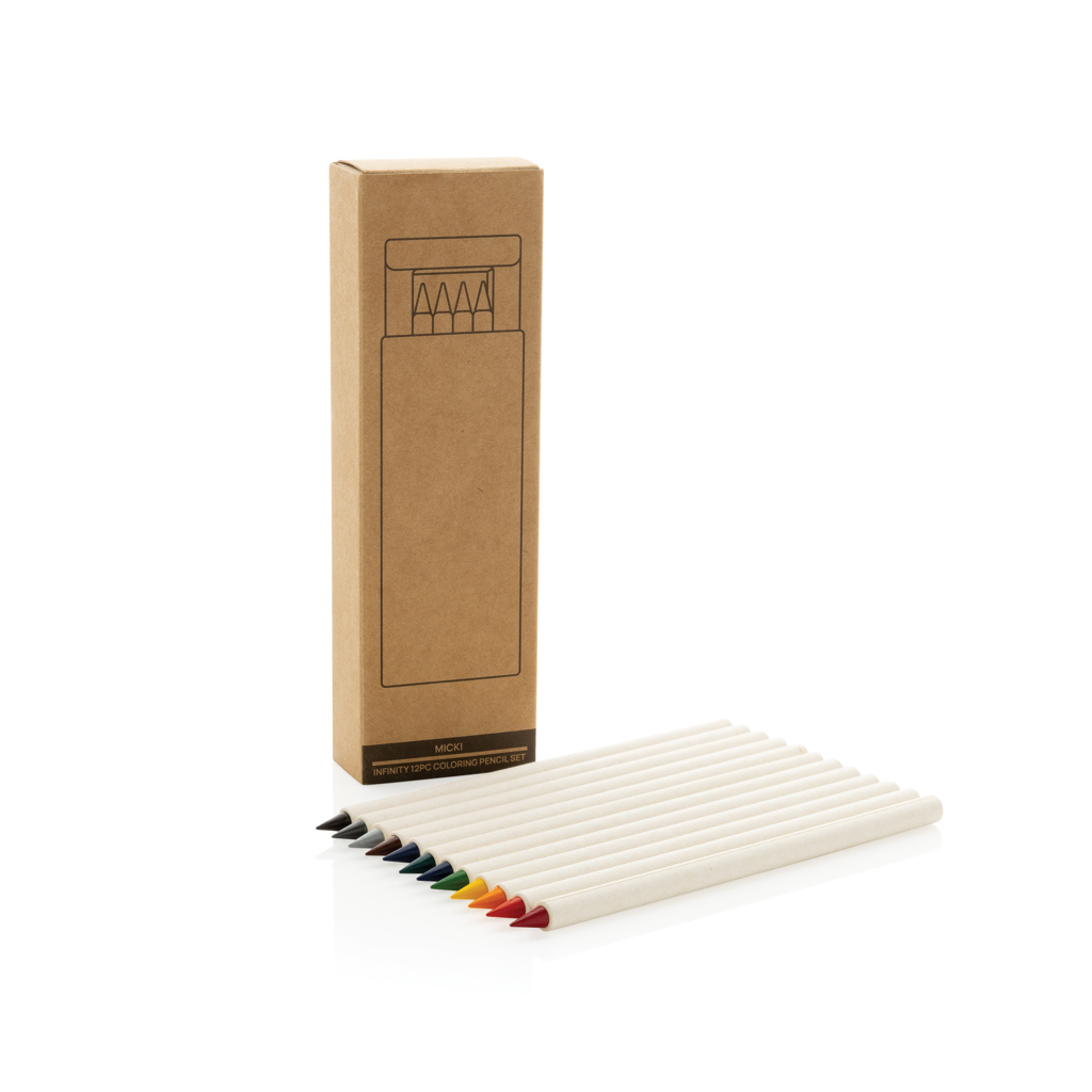 värvipliiatsite komplekt micki 12 tk with logo